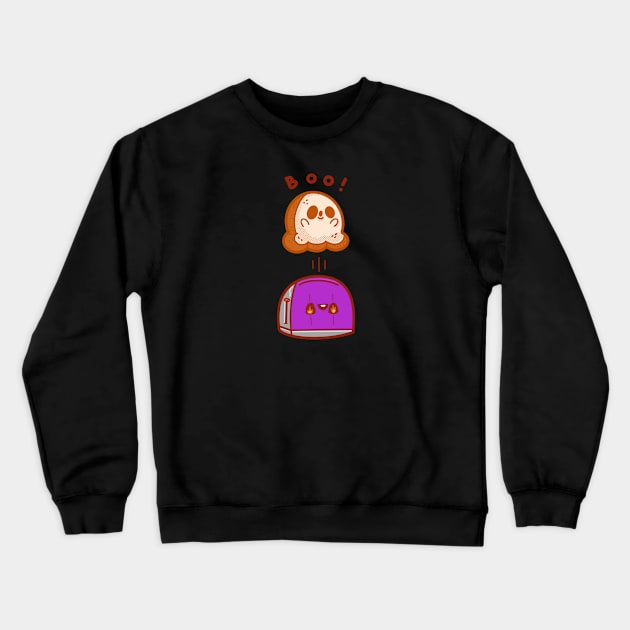 Ghoast Crewneck Sweatshirt by Fluffymafi